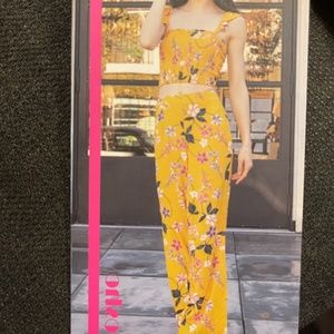 2 piece summer pant and halter top set